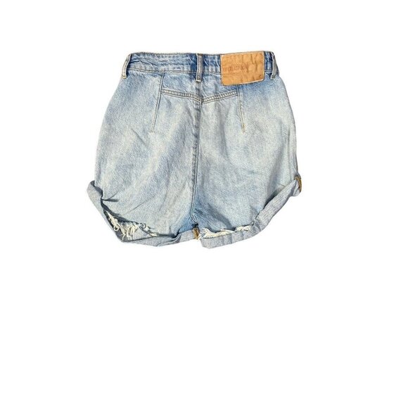 One Teaspoon Womens Kansas Streetwalker Denim Shorts Size 24‎ - Picture 4 of 8